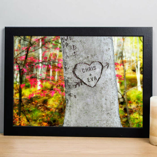 CAP0030 Etched in love gift frame 3 poklon