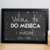 CAP0095 Volim te do meseca i nazad Poster vodoravno poklon