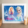 CAP0130 Frozen gift canvas Poster vodoravni poklon