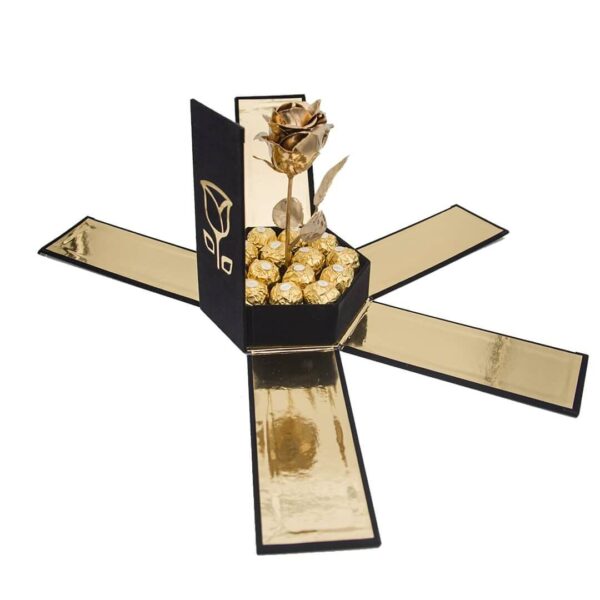 Golden Roses Gifty Premier Box Poklon Za 18. Rodjendan poklon