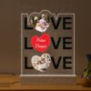 LAM0085 Tri puta Love poklon stona lamp KOL poklon