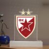 LAM0141 Crvena zvezda grb poklon stona lampa KOL poklon