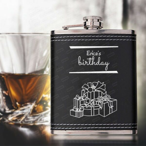 PLJ0089 Her Birthday Gift Hip Flask 2 poklon poklon