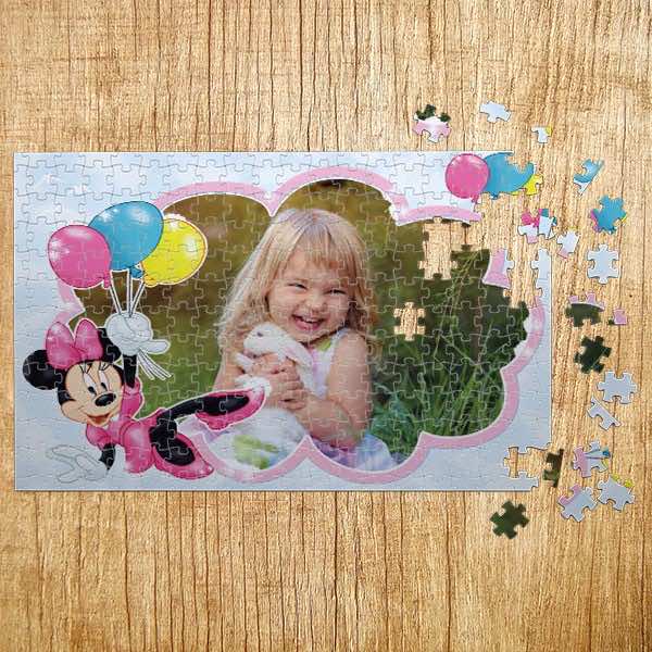 PUZ0017 Poklon puzzle Mini i baloni poklon