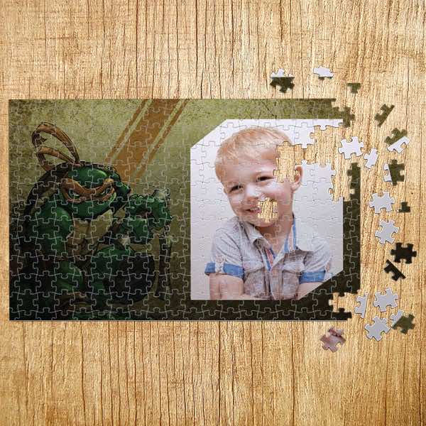 PUZ0023 Poklon puzzle Kornjaca Leonardo poklon