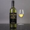 VIN0006 Srecan Bozic zeli vam poklon vino 3 poklon