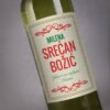 VIN0021 Srecan bozic zelim tebi poklon vino 2 poklon