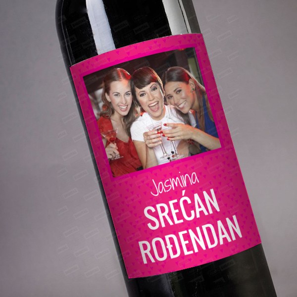 VIN0046 Srecan rodjendan poklon vino poklon