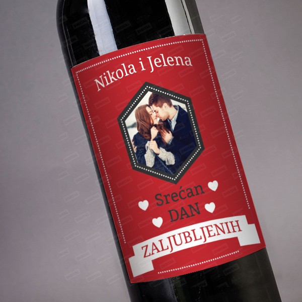 VIN0073 Crvena ljubav poklon vino 4 poklon